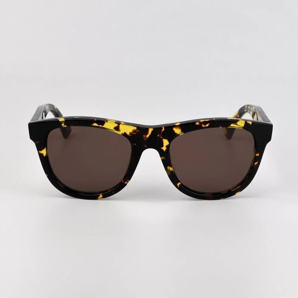 Bottega Veneta BV1001S Square Sunglasses – Havana Frame Brown | Modei 002